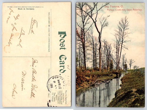 Cartolina fostoria ohio - cartolina,