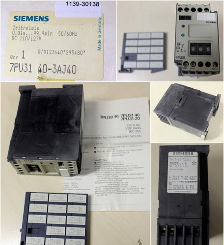 Siemens relè temporizzato - relè,