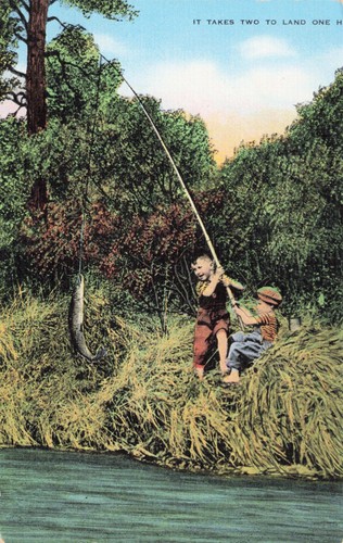 Cartolina lino wis boys - lino,
