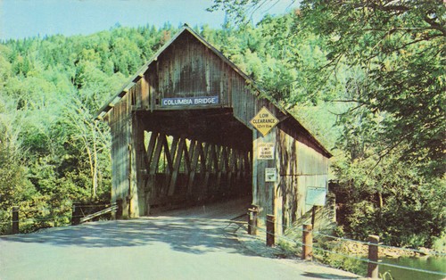 Cartolina columbia bridge - cartolina,